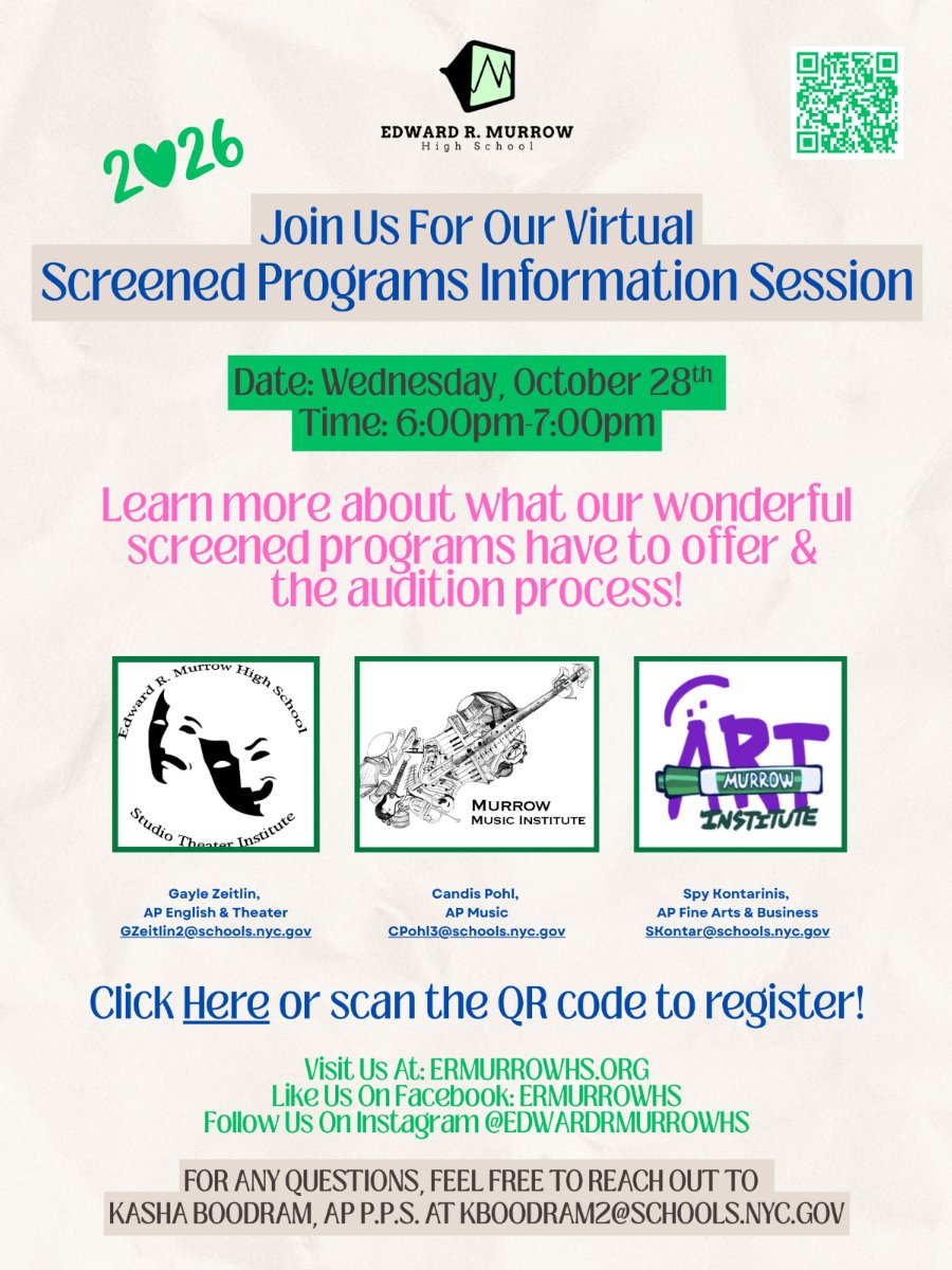 Screened Programs Information Session